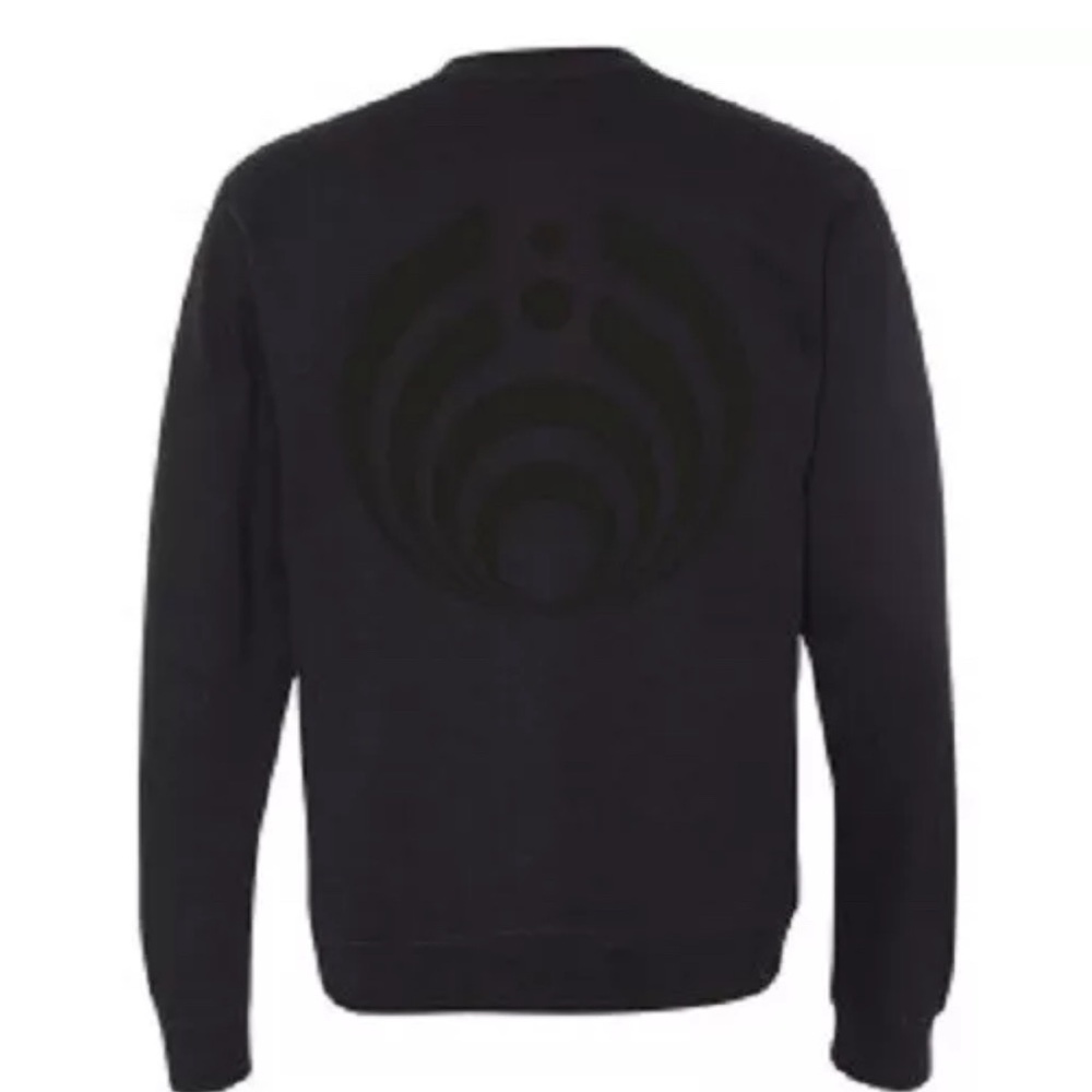 Bassnectar Black Bass Head Unisex Crew Neck Sweatshirt Size Medium